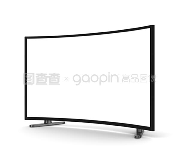 帶空白弧形屏幕的電視 顛覆觀看體驗的未來創新設備